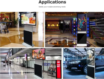 Rotierbares POS-Terminal 43–65" Displaylösung