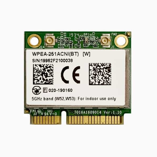 Sparklan - WPEA-251ACNI-BT - 802.11ac/a/b/g/n Wi-Fi+BT 5.0 Kombi Half Mini PCIe Modul (WiFi 5), Qualcomm QCA6174A-5, 2T2R