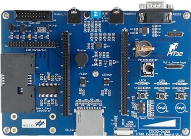 Holtek - ESK32-21001 - Erweiterungsplatine mit Chipkarte