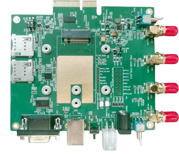 Quectel - Entwicklungskit f&uuml;r 5G PCIe-Interfacekarte (RM500Q-GL Modul nicht enthalten)