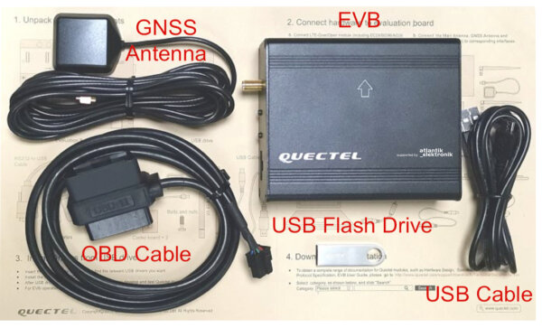 Quectel - L26-UDR EVB-KIT Entwicklungsboard f&uuml;r das L26-DR