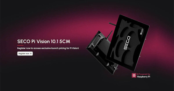 Pi Vision 10.1 CM5 HMI-Touch-Display &ndash; Seco KTMX-F33-1121-1010-C1