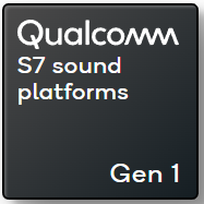 Qualcomm&reg; S7 und S7 Pro Gen 1 Sound Platforms