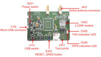 Quectel - LC79HALEK Entwicklungsboard für...