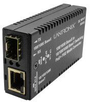 Lantronix M/GE-PSW-PSE-01 Mini-Medienkonverter mit POE