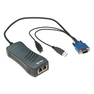 Lantronix - Spider 2 KVM 1Port (nur USB)- 21" VGA Kabel / SLS200USB0-02