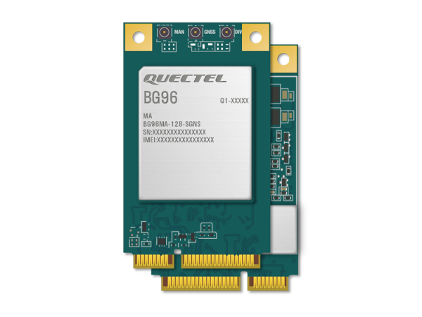 Quectel &ndash; BG96MA-MINIPCIE-S with SIM Card Holder