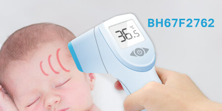 Holtek - BH67F2762 64LQFP Infrared Thermometer MCU