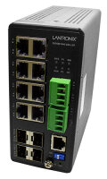 Lantronix - SISGM1040-284-LRT - Managed Hardened Gigabit...