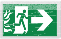 Smart Control Safety Signs 7,3" E-Paper Display